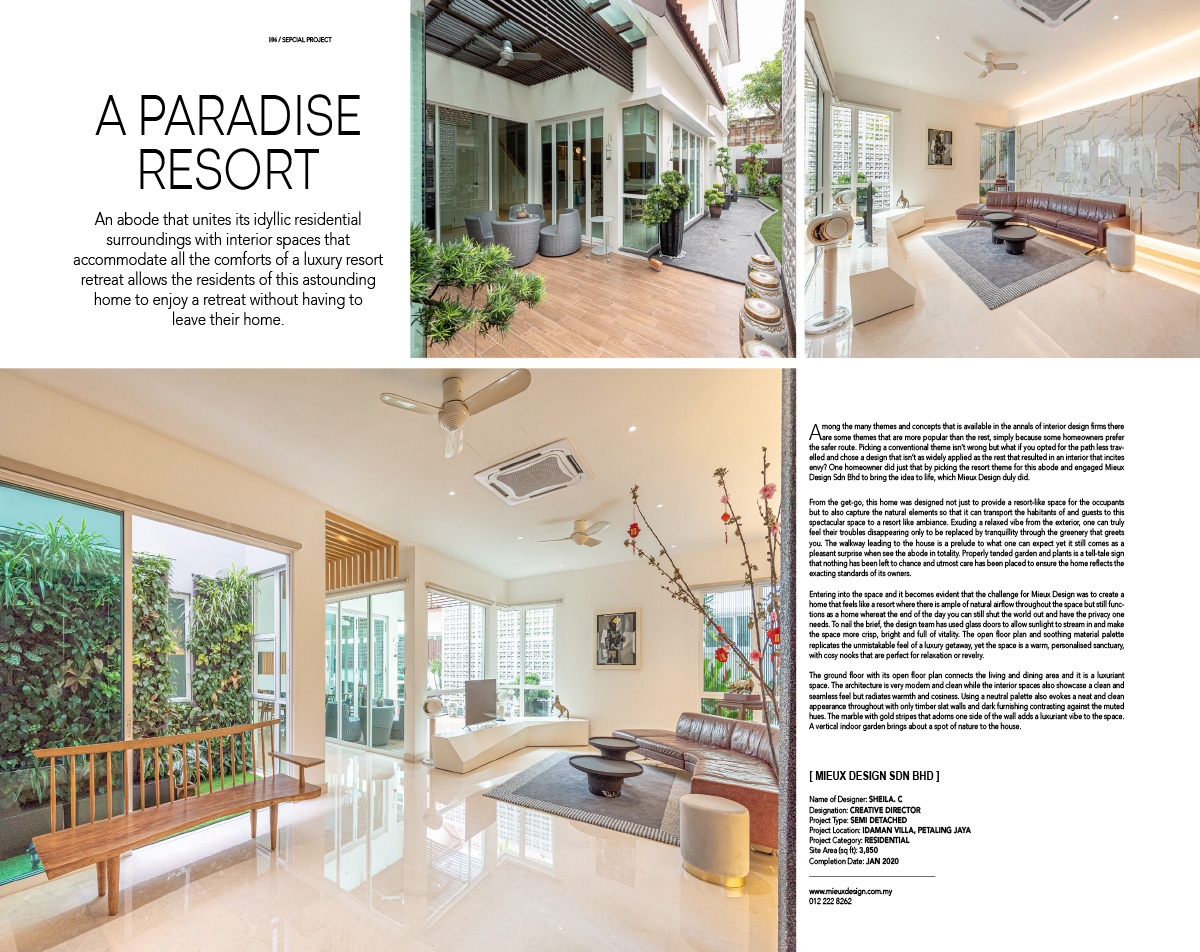 Idaman Villas 1 | Interior Design Malaysia| - Mieux