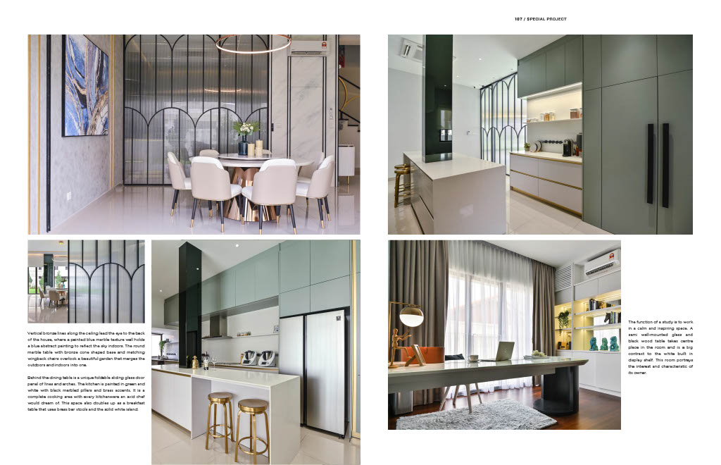 The Azure Lacquer | Interior Design Malaysia | Mieux