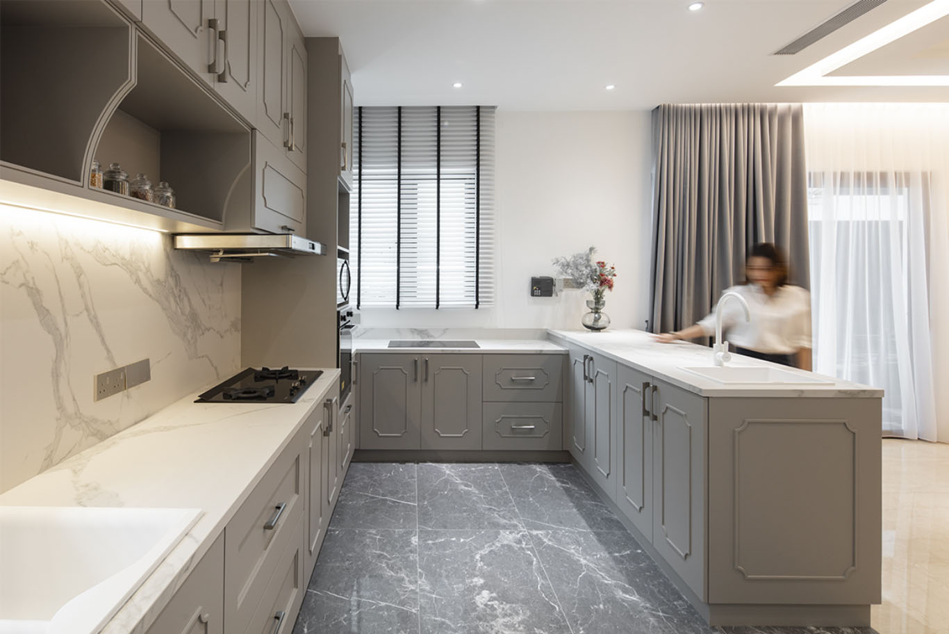 MIEUX The White Royale luxurious kitchen theme Mieux interior design