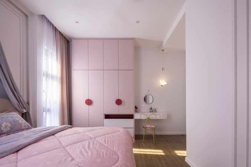 Classical Marriage modern bedroom for girls with pink theme 3 mieux interior design
