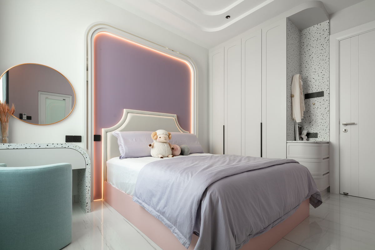 le maison white le maison white cute pastel theme bedroom with pastel purple and pink 3mieux interior design