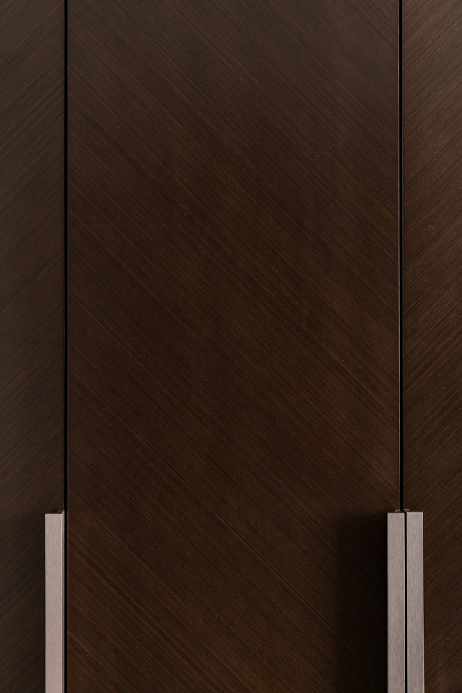 la nouvelle maison noire modern wooden cupboard close up view mieux interior design