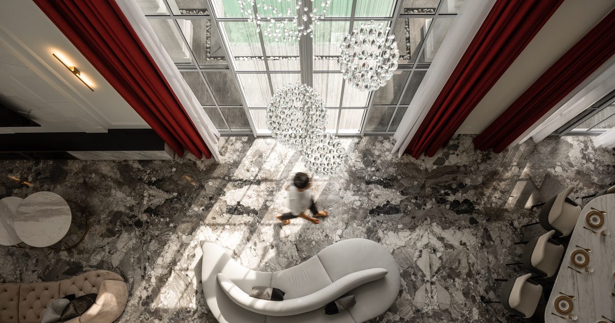Avant Garde Royale Luxurious Interior Design With Marble And Chandelier Mieux Interior Design